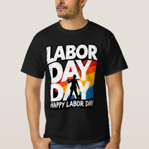 Camiseta Feliz Dia do Trabalhador 2026 Trabalhador da Const