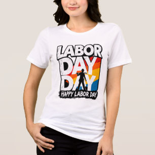 Camiseta Feliz Dia do Trabalhador 2026 Trabalhador da Const