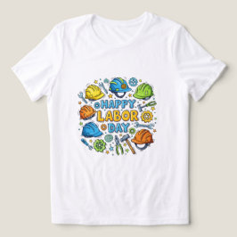 Camiseta Feliz dia do trabalho