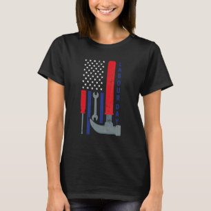 Camiseta Feliz Dia Do Trabalho 2022 Ferramentas Mecânicas E
