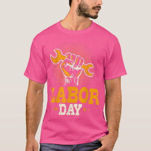 Camiseta Feliz Dia do Trabalho América Celebra o Dia do Tra