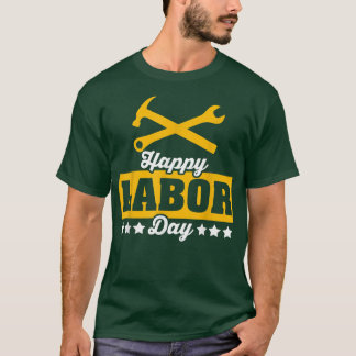 Camiseta Feliz Dia do Trabalho para as mulheres Trabalhador