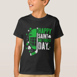 Camiseta Feliz Dia do Truque do Chapéu de São Patrício Engr