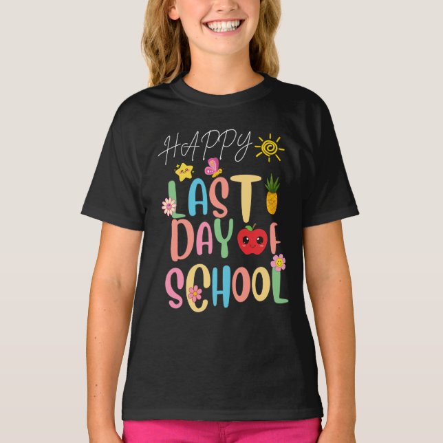 Camiseta Feliz Dia do Último Ensino (Frente)