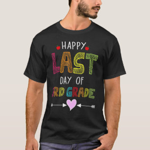 Camiseta Feliz Dia do Último Estudante do 3º Ano da Escola