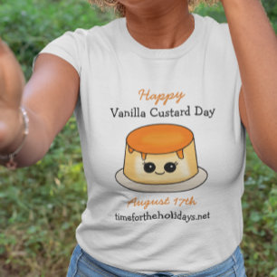 Camiseta Feliz Dia dos Guardas de Vanilla 17 de agosto
