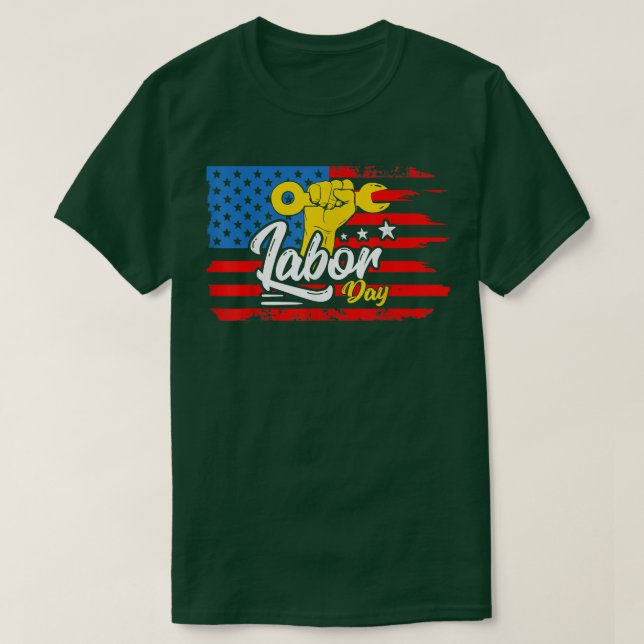 Camiseta Feliz Dia Dos Laboratórios Para Todos Os Trabalhad (Frente do Design)