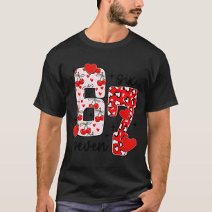Camiseta Feliz Dia dos Namorados 67 Meme Corações Laço Coqu