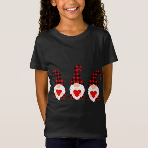 Camiseta Feliz Dia dos Namorados Ama Valente dos Gnomos Cor