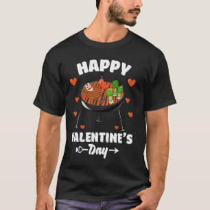 Camiseta Feliz Dia dos Namorados Churrasco Barbecue Amante