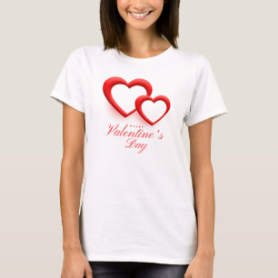 Camiseta Feliz Dia dos Namorados Coração Amor Design-23540