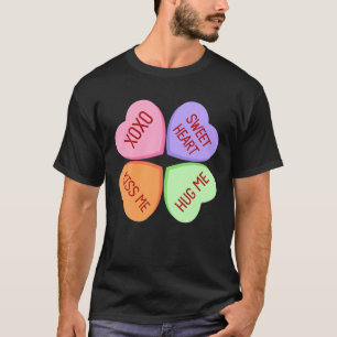 Camiseta Feliz Dia dos Namorados, Corações de Conversa