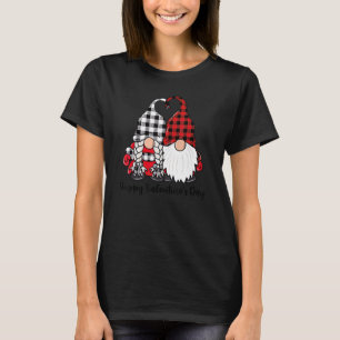 Camiseta Feliz Dia dos Namorados Gnomos de Casal Engraçado