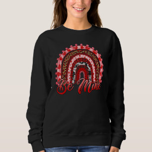 Camiseta Feliz Dia dos Namorados Seja Minha Leopardo Arco-Í