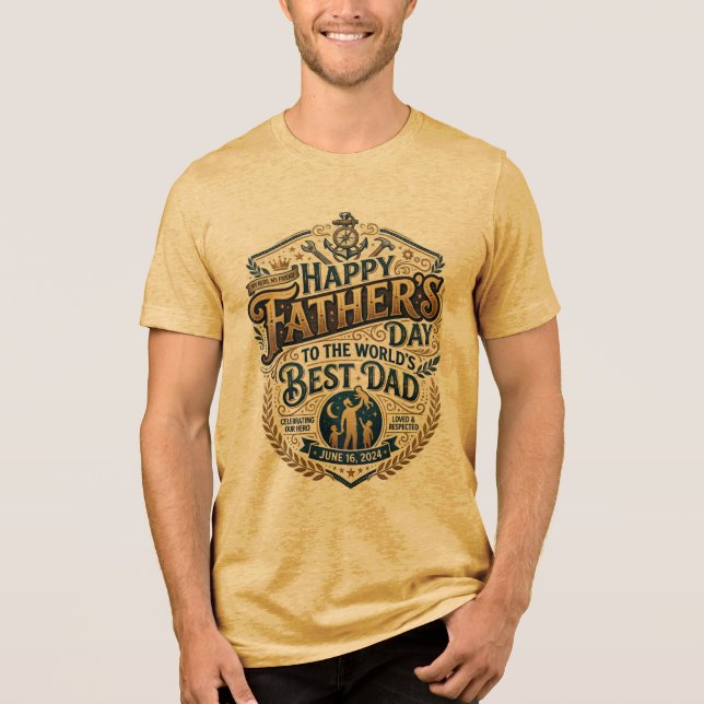 Camiseta feliz dia dos pais (Frente)