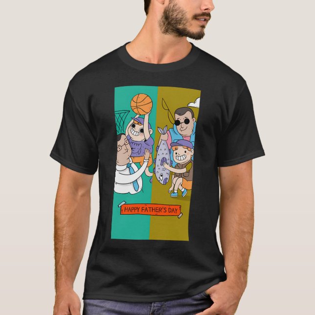 Camiseta Feliz Dia dos Pais (Frente)
