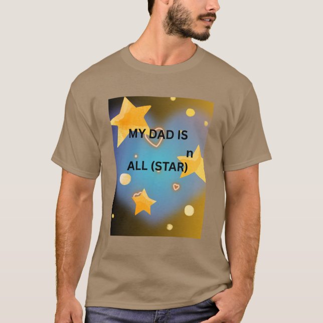 CAMISETA FELIZ DIA DOS PAIS  (Frente)