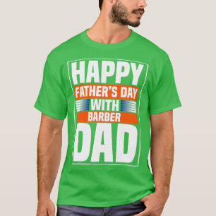 Camiseta Feliz Dia dos Pais27s com Pai Barber