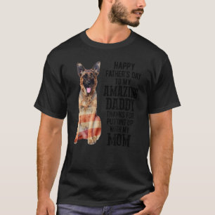 Camiseta Feliz Dia dos Pais ao Meu Incrível Papai Alemão 