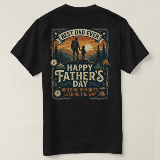 Camiseta Feliz Dia dos Pais Melhor Pai de Todos |