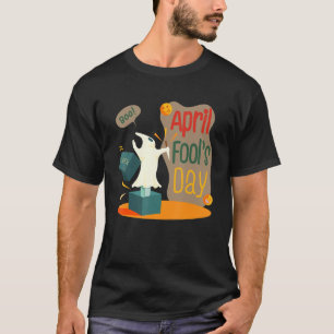 Camiseta Feliz dia dos tolos de abril, 14 de abril, Piadas 