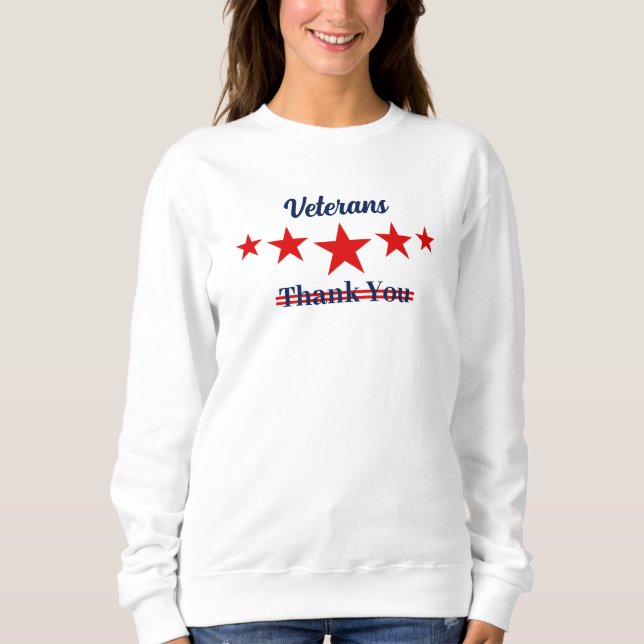 Camiseta Feliz Dia dos Veteranos (Frente)