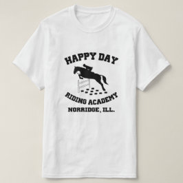 Camiseta Feliz Dia Estáveis, Academia de Corridas, Norridge