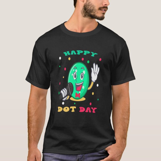 Camiseta Feliz Dia Internacional da Bolinhas Tee Boys (Frente)