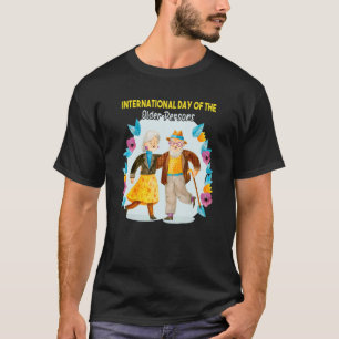 Camiseta Feliz Dia Internacional Dos Idosos 1 Oc