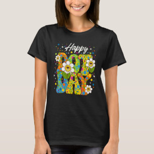 Camiseta Feliz Dia Internacional Ponto 2023 Crianças Bolinh