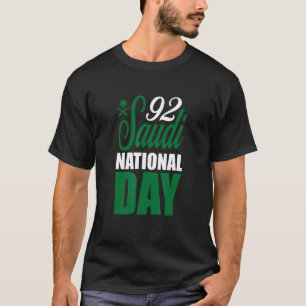 Camiseta Feliz Dia Nacional da Árvore da Arábia Saudita
