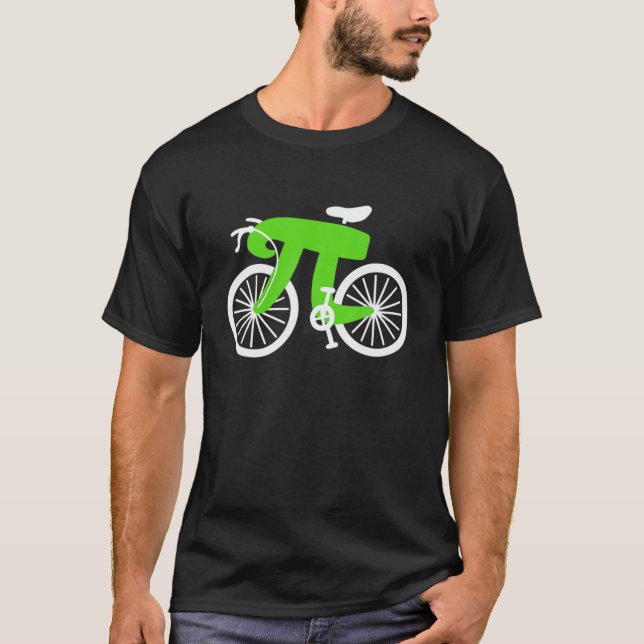 Camiseta Feliz Dia Nacional De Pi Math Com Ciclo Matemático (Frente)