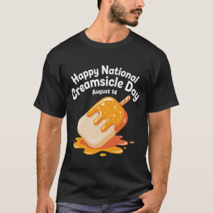 Camiseta Feliz Dia Nacional do Creamsicle – 14 de