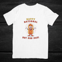 Feliz Dia Nacional do Hot Dog Masculino