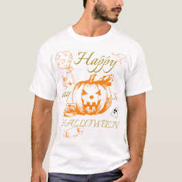 Camiseta Feliz dia no Halloween