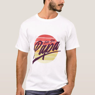 Camiseta Feliz Dia Papa - Dia dos Pais Espanhóis