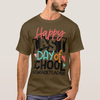 Camiseta Feliz Dia Passado Da Escola 1rua Professora Engraç