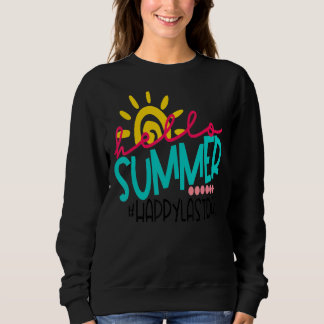 Camiseta Feliz Dia Passado Da Escola Alô Estudante De Verão