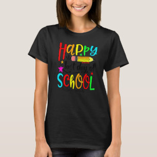 Camiseta Feliz Dia Passado Da Escola Alô Professor Stu De V