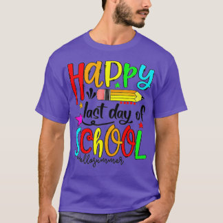 Camiseta Feliz Dia Passado Da Escola Alô Professor Stu De V