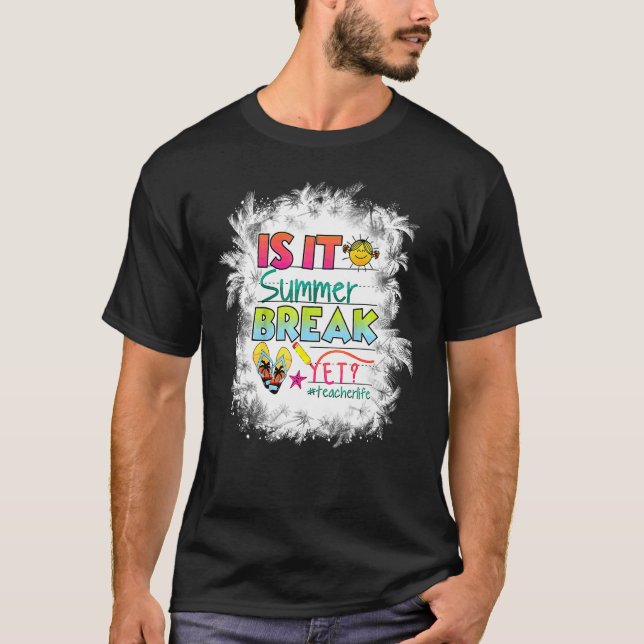 Camiseta Feliz Dia Passado Da Escola É Verão Br (Frente)