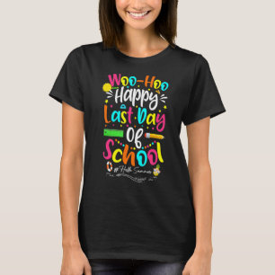 Camiseta Feliz Dia Passado Da Escola Engraçado Olá Professo