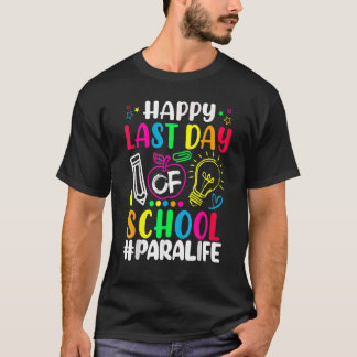 Camiseta Feliz Dia Passado Da Escola No Verão Do Professor 