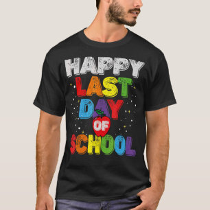 Camiseta Feliz Dia Passado Da Escola Para Professores E Est
