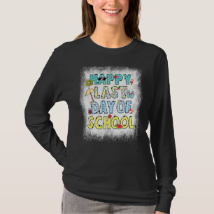 Camiseta Feliz Dia Passado Da Escola Praia Vibes Inferno