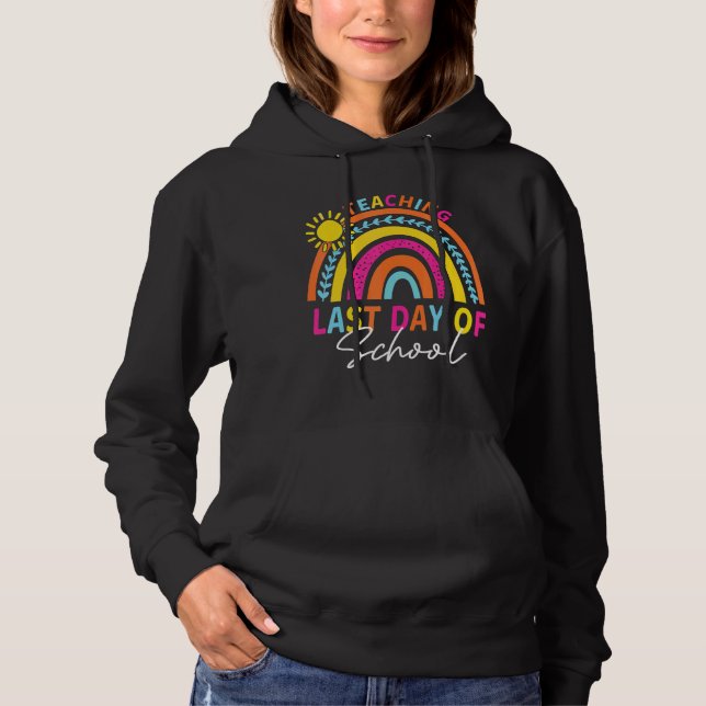 Camiseta Feliz Dia Passado da Escola Professor Arco-Íris G (Frente)