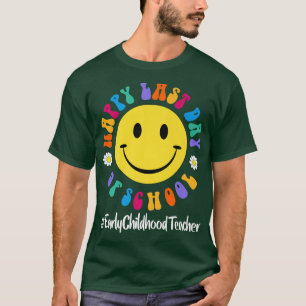 Camiseta Feliz Dia Passado da Escola Teac da Primeira Infân