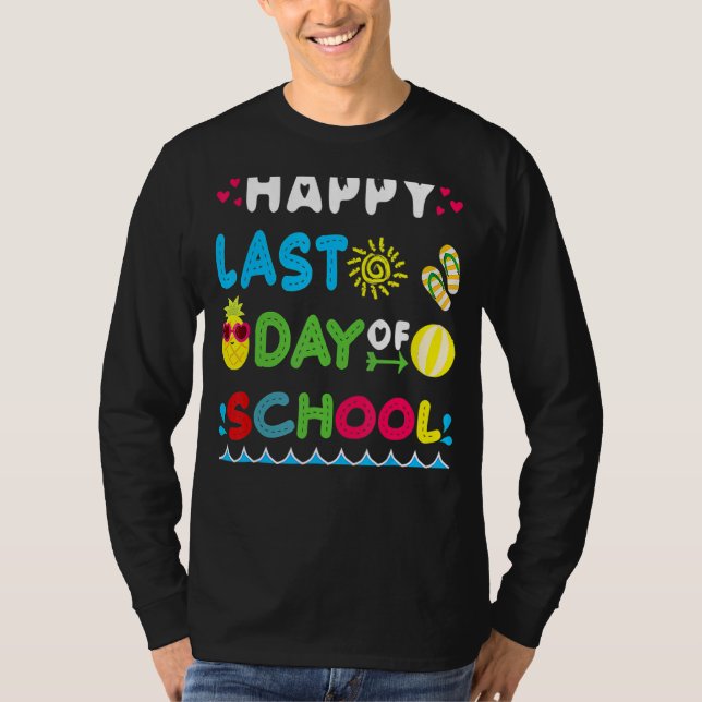 Camiseta Feliz Dia Passado Da Faculdade Para Ruas De Profes (Frente)