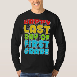 Camiseta Feliz Dia Passado Da Primeira Série Da rua