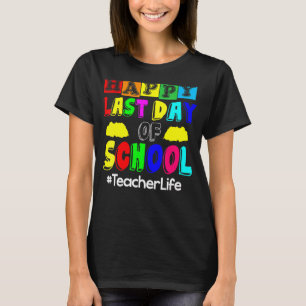 Camiseta Feliz Dia Passado Da Vida De Professora